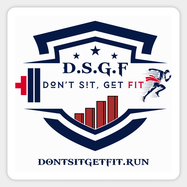 Don't sit, Get FIT Sticker by Don't Sit, Get FIT